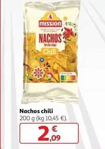 Alcampo Nachos chili oferta