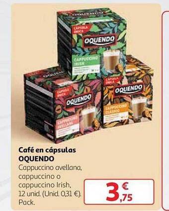 Alcampo Café en cápsulas oquendo oferta