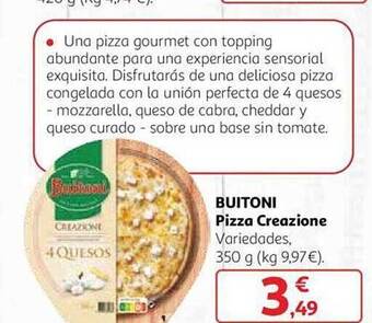 Alcampo Buitoni pizza creazione oferta
