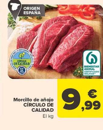 Carrefour Morcillo de añojo círculo de calidad oferta