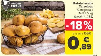 Carrefour Patata lavada carrefour oferta