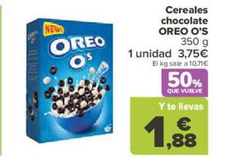 Carrefour Cereales chocolate oreo o's oferta