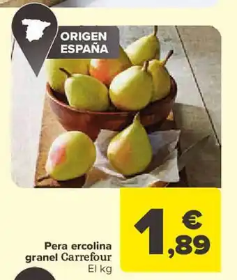 Carrefour Pera ecorlina granel carrefour oferta