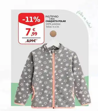 Alcampo Inextenso chaqueta polar oferta