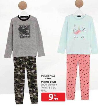 Alcampo Inextenso pijama polar oferta