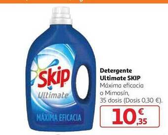 Alcampo Detergente ultimate skip oferta