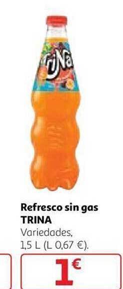 Alcampo Refresco sin gas trina oferta