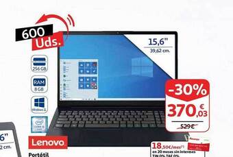 Alcampo Lenovo portátil oferta