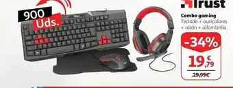 Alcampo Combo gaming trust oferta