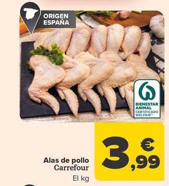Carrefour Alas de pollo carrefour oferta