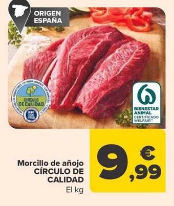 Carrefour Morcillo de añojo círculo de calidad oferta