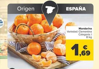 Carrefour Mandarina oferta