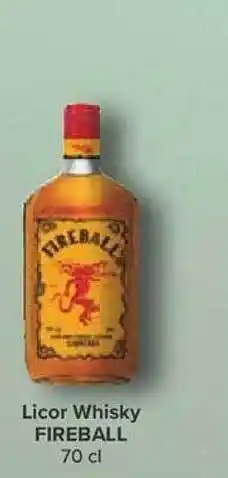 Carrefour Licor whisky fireball oferta