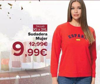Carrefour Sudadera mujer oferta