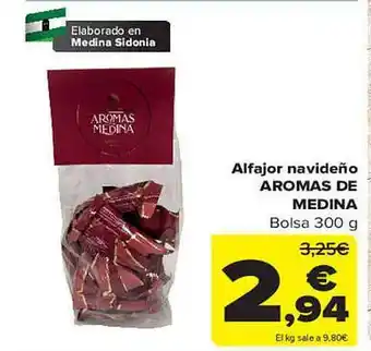 Carrefour Alfajor navideño aromas de medina oferta