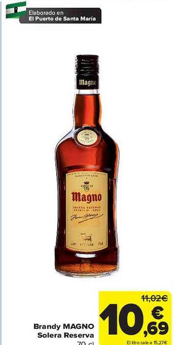 Carrefour Brandy magno solera reserva oferta