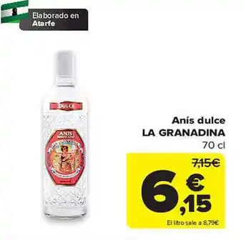 Carrefour Anís dulce la granadina oferta