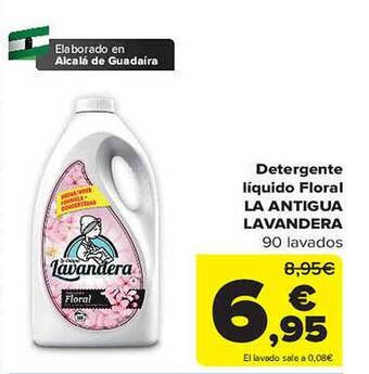 Carrefour Detergente líquido floral la antigua lavandera oferta