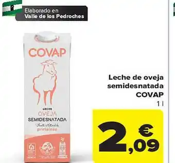 Carrefour Leche de oveja semidesnatada covap oferta