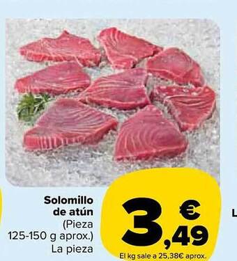 Carrefour Market Solomillo de atún oferta