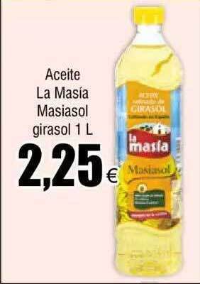 FROIZ Aceite la masia masiasol girasol oferta