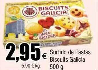 FROIZ Surtido de pastas biscuits galicia oferta