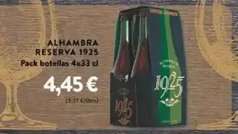 FROIZ Alhambra reserva 1925 oferta