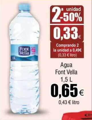 FROIZ Agua font vella oferta