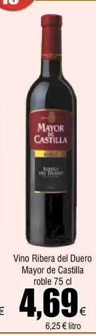 FROIZ Vino ribera del duero mayor de castilla roble oferta