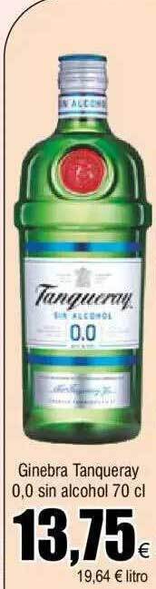 FROIZ Ginebra tanqueray 0.0 sin alcohol oferta