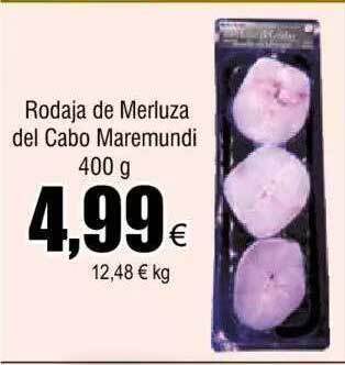 FROIZ Rodaja de merluza del cabo maremundi oferta
