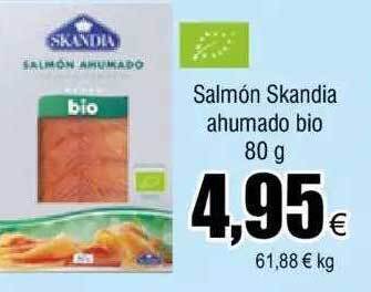 FROIZ Salmón skandia ahumado bio oferta