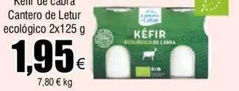FROIZ Kéfir de cabra cantero de letur ecológico oferta