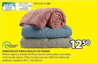 JYSK Edredón de fibra fresco stetinden oferta