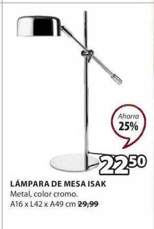 JYSK Lámpara de mesa isak oferta