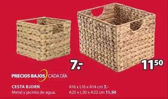 JYSK Cesta bjorn oferta