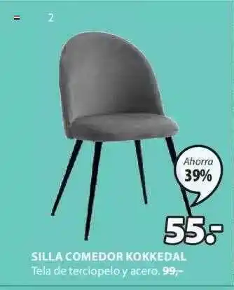 JYSK Silla comedor kokkedal oferta