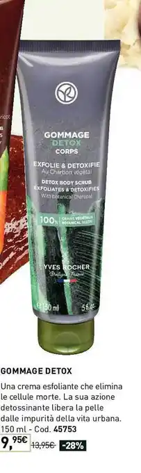Yves Rocher Gommage detox oferta