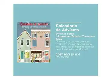 Calendario de adviento diversos autors il-lustrat per zafouko yamamoto alma