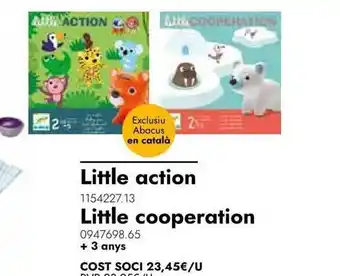 Abacus Little action little cooperation oferta