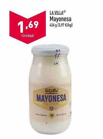 ALDI La villa mayonesa oferta