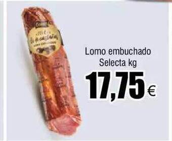 FROIZ Lomo embuchado selecta kg oferta