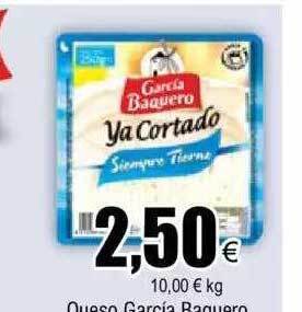 FROIZ Queso garcia baquero oferta