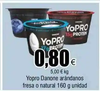 FROIZ Yopro danone arándanos fresa o natural oferta