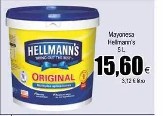 FROIZ Mayonesa hellmann's oferta