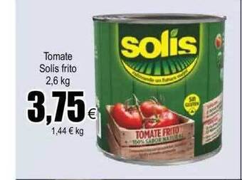 FROIZ Tomate solis frito oferta