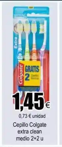 FROIZ Cepillo colgate extra clean medio oferta