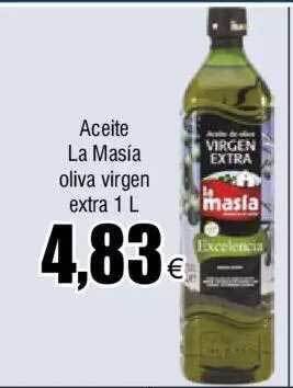 FROIZ Aceite la masia oliva virgen extra oferta