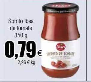FROIZ Sofrito ibsa de tomate oferta
