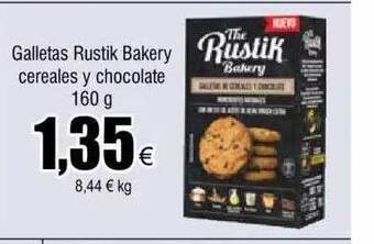 FROIZ Galletas rustik bakery cereales y chocolate oferta